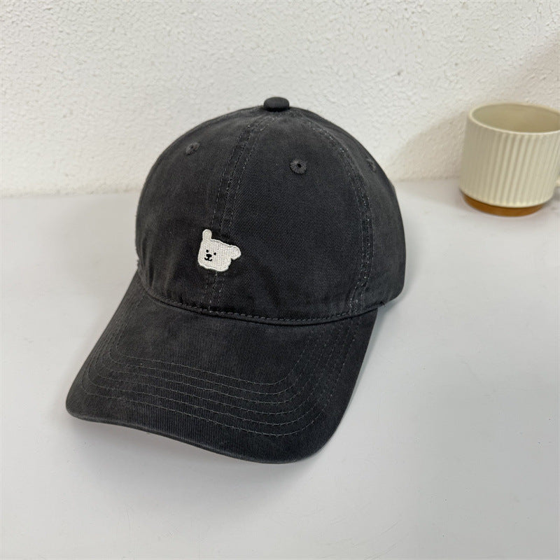 Women's Cute Embroidered Bear Cap Stornfield