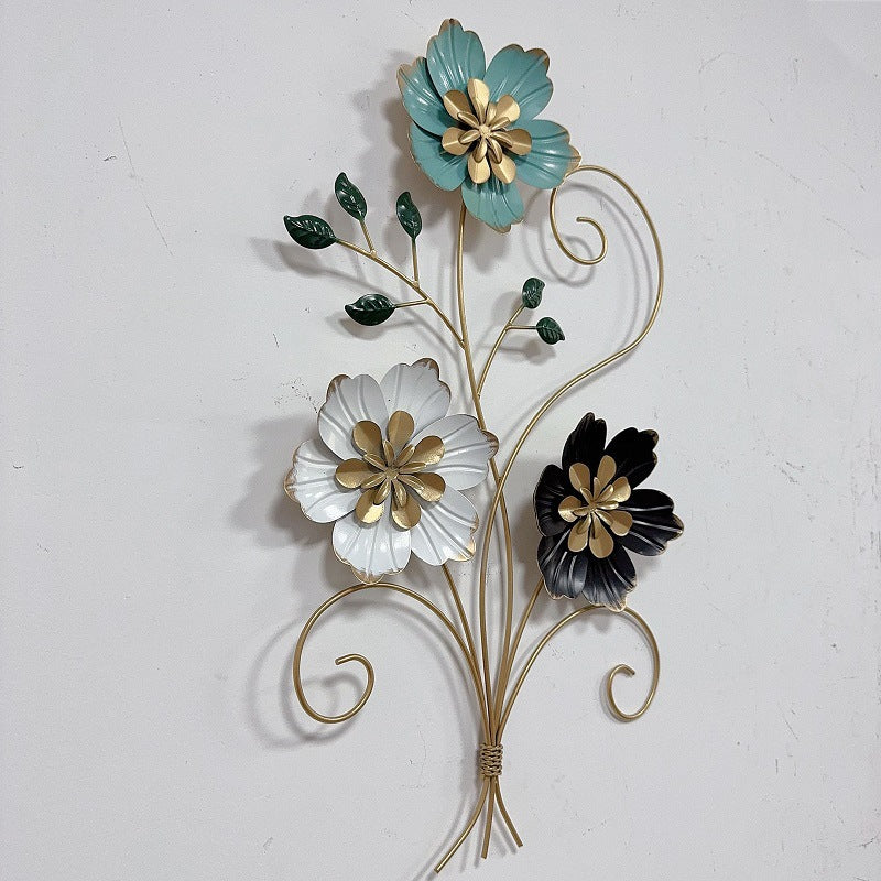 3D Floral Metal Wall Art Stornfield