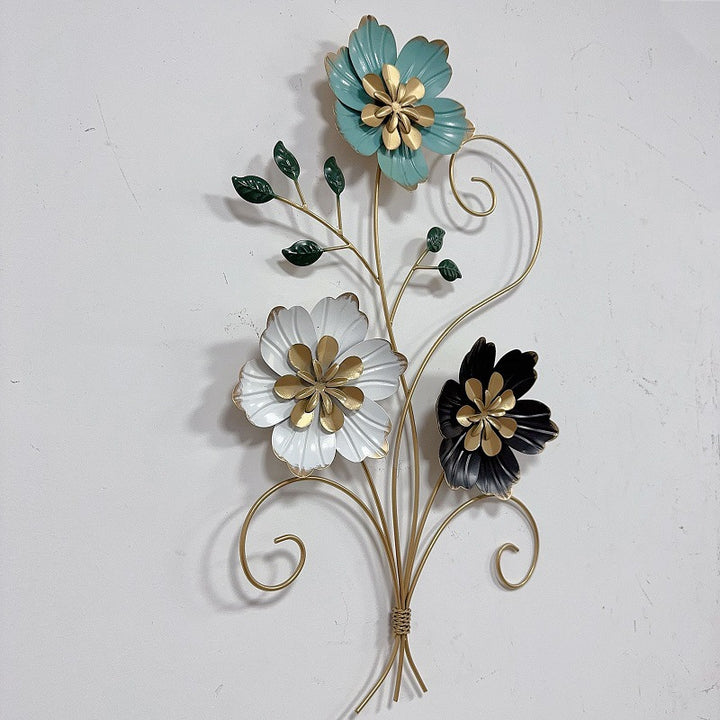 3D Floral Metal Wall Art Stornfield