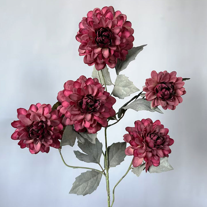 Elegant Artificial Dahlia Bouquet