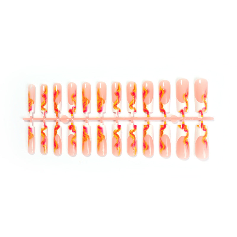 Artistic Press-On Nail Set Stornfield