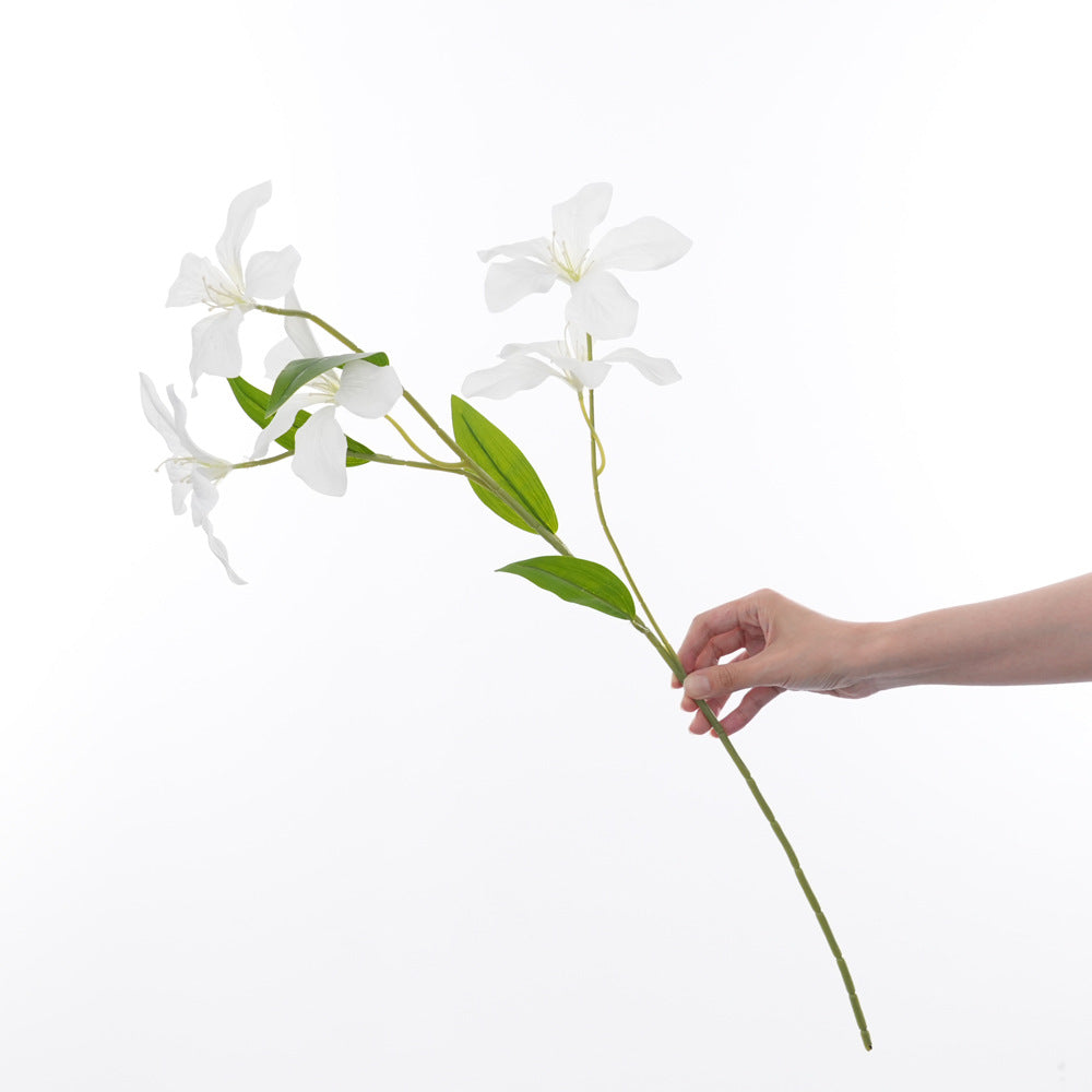 Elegant Faux Orchid Stem