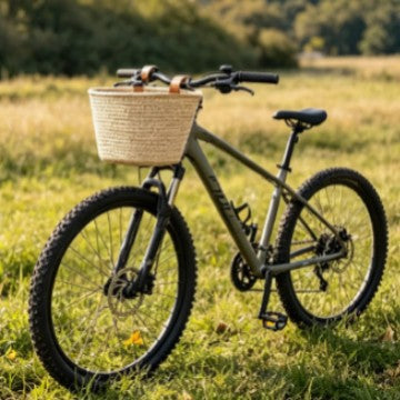 Braided Bicycle Storage Basket Stornfield
