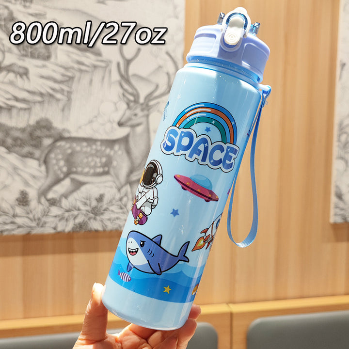 Ladies Fantasy Water Bottle with Practical Carry Strap Stornfield