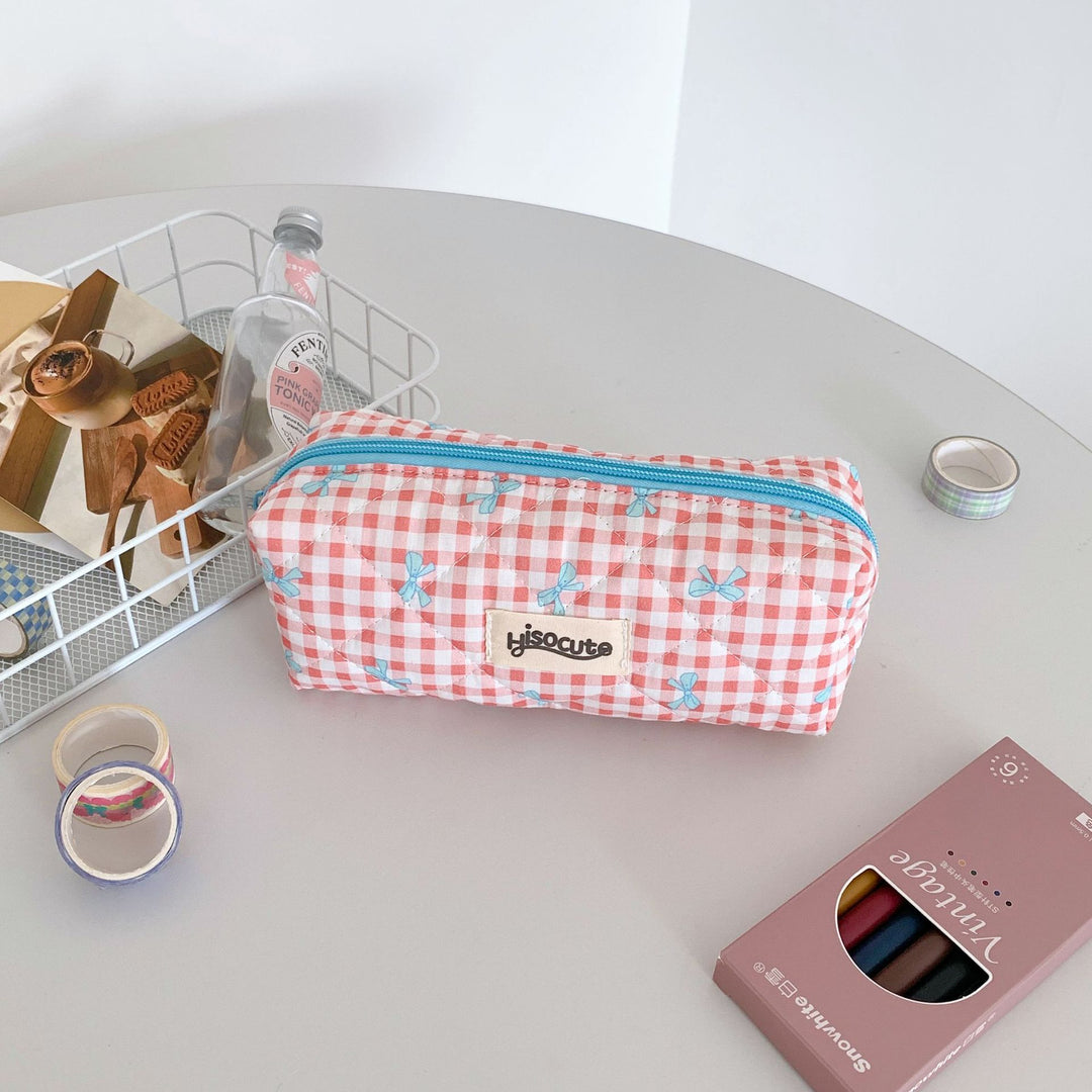 Stylish Quilted Pencil Case Stornfield