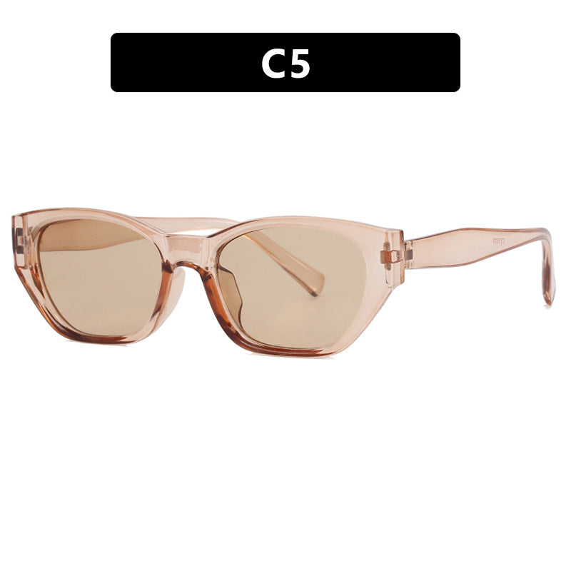 Ladies Cat-Eye Sunglasses with transparent, geometric frame Stornfield