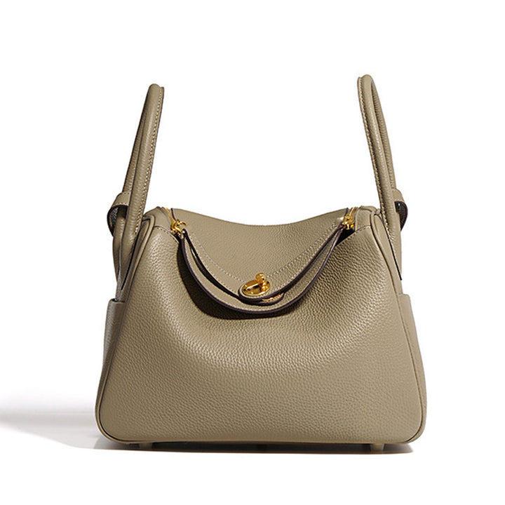 Structured Leather Handbag Stornfield