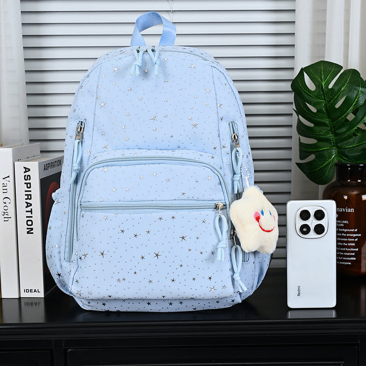 Multi-Functional Star-Print Backpack Stornfield