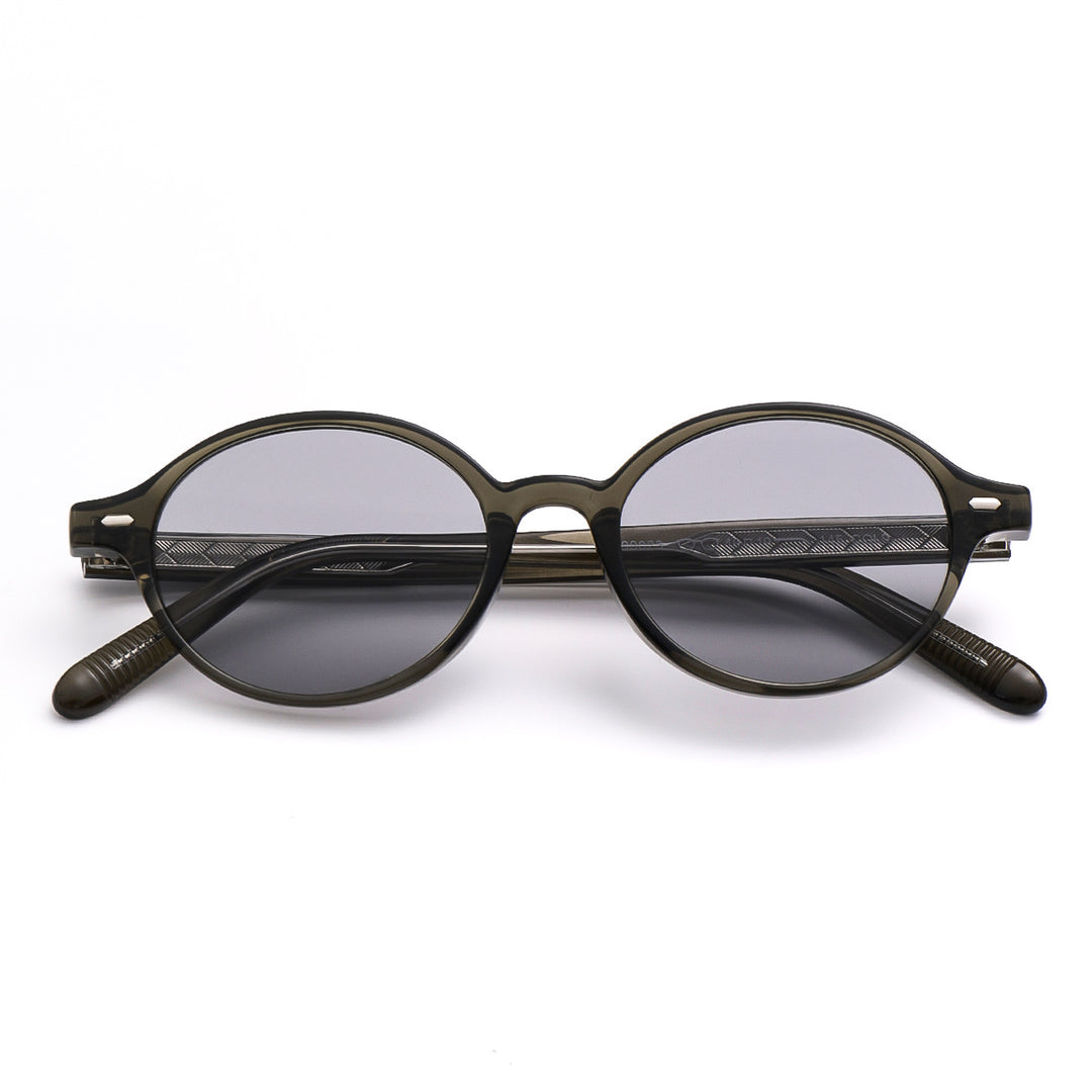 Women's fashionable sunglasses in oval design with stylish accents Stornfield