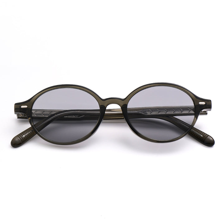 Women's fashionable sunglasses in oval design with stylish accents Stornfield
