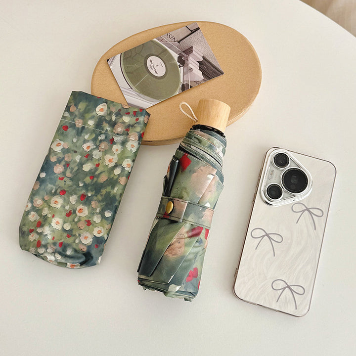 Ladies Folding Umbrella with Floral Design Stornfield