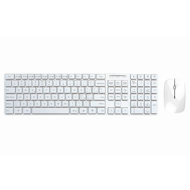 Elegant Wireless Keyboard and Mouse Set with Precision Control Stornfield