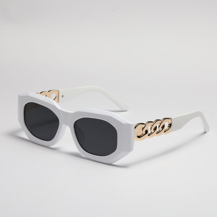 Ladies fashionable sunglasses with luxurious chain frame Stornfield