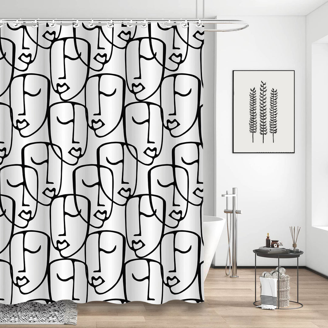 Premium Waterproof Shower Curtain Stornfield