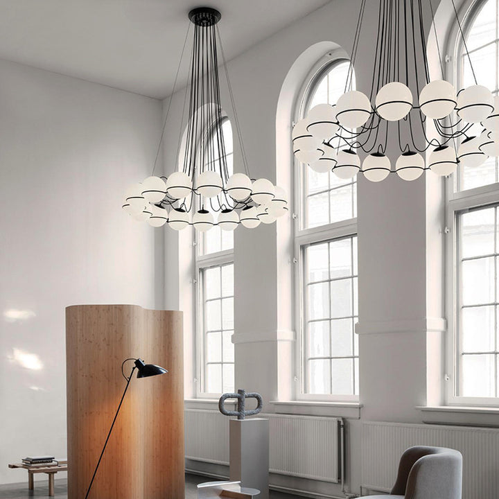 Modern Circular Chandelier Light Fixture