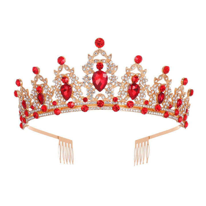 Women's black embellished tiara with elegant design Stornfield