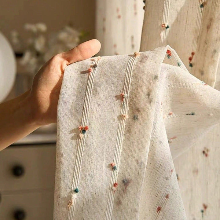 Decorative Sheer Curtain Panel Stornfield