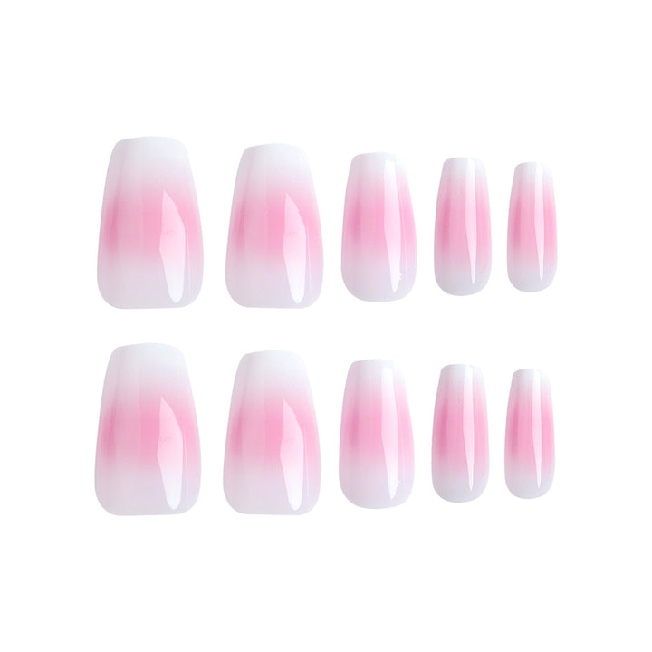 Artful Nail Extensions with Delicate Ombre Effect Stornfield