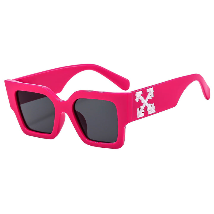 Women's Designer Sunglasses with striking geometric frame Stornfield