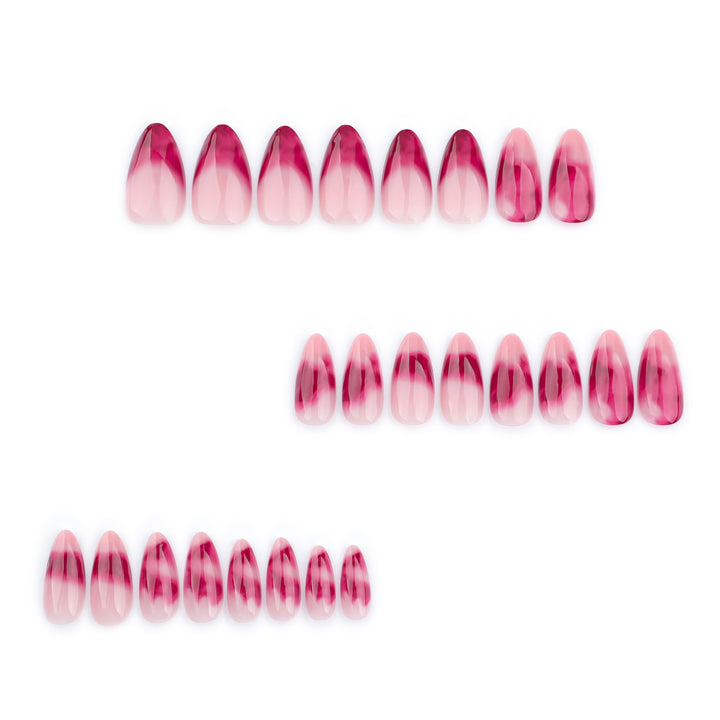 Artistic stiletto nails with glamorous gradient Stornfield