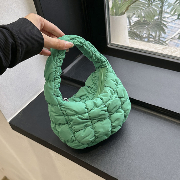 Quilted Puffer Handbag