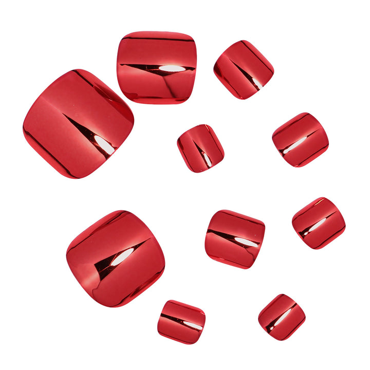 Premium Reflective Press-On Nails Stornfield