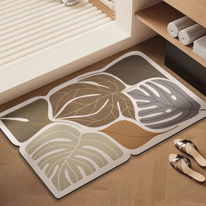 Modern Geometric Bath Mat