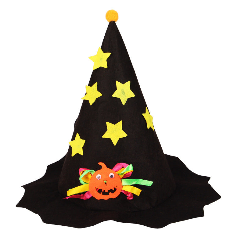 Halloween Pumpkin-Themed Costume Hat