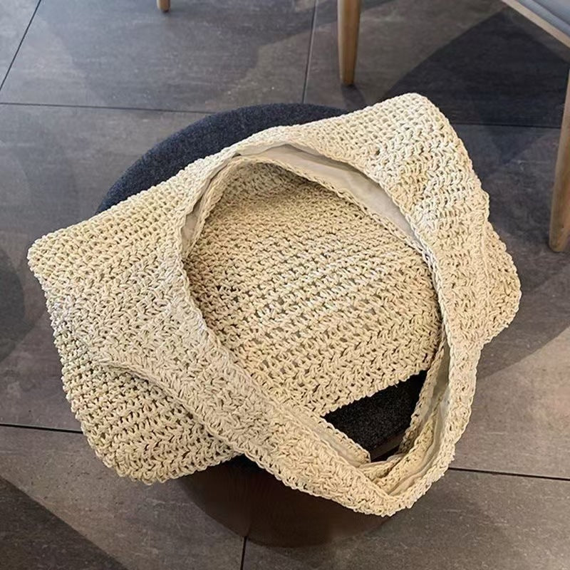 Hand-knotted macramé tote bag Stornfield