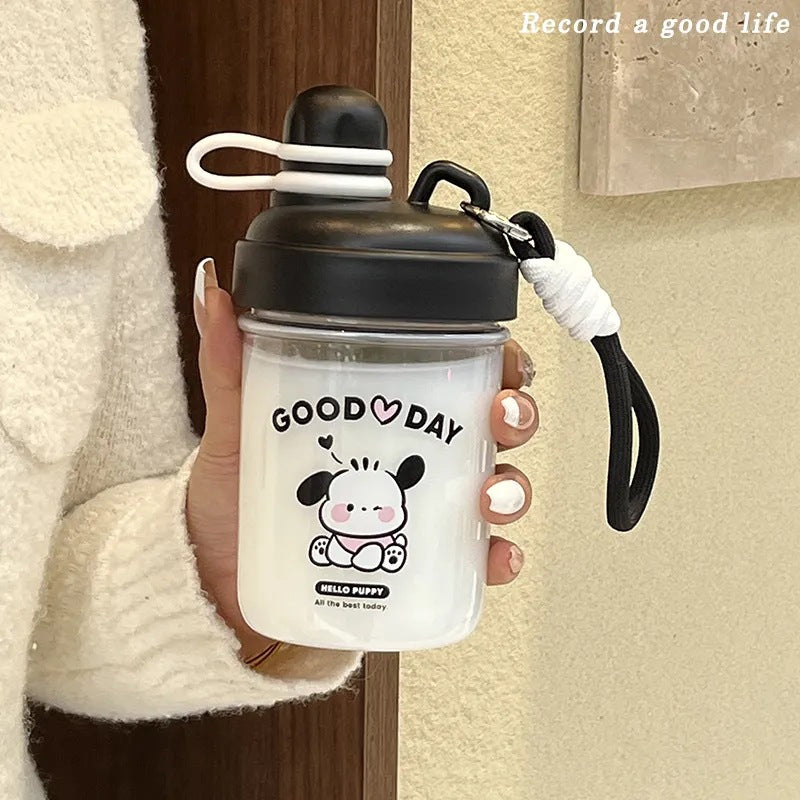 Women's Fun Drinking Bottle with Practical Carrying Strap Stornfield