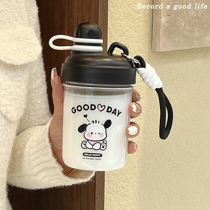Women's Fun Drinking Bottle with Practical Carrying Strap Stornfield