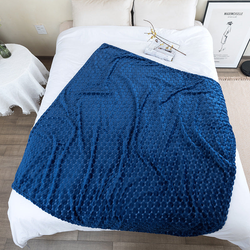 Women Luxurious Cozy Blanket with Textured Surface Stornfield