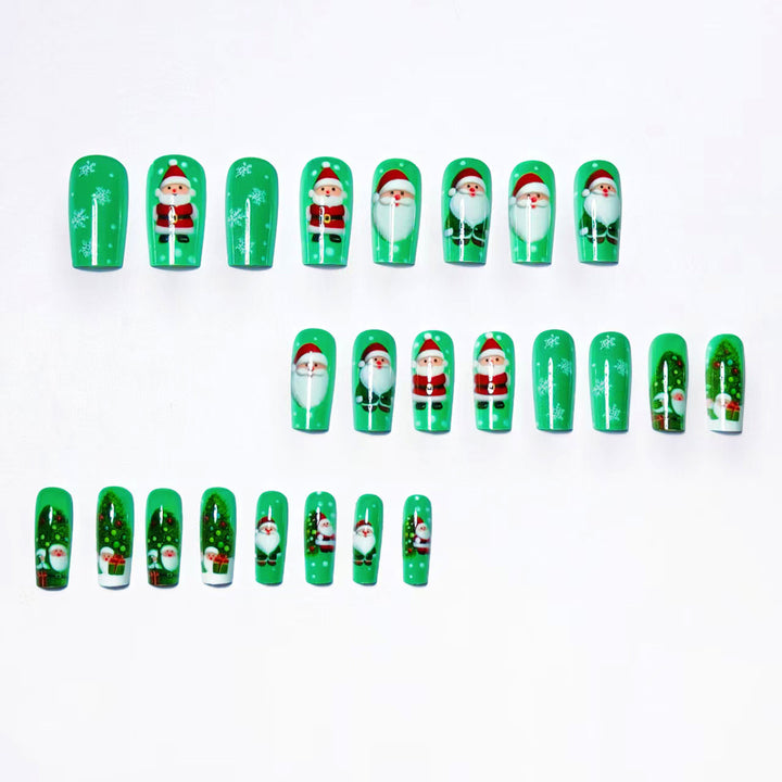 Artificial nails with Christmas motif Stornfield