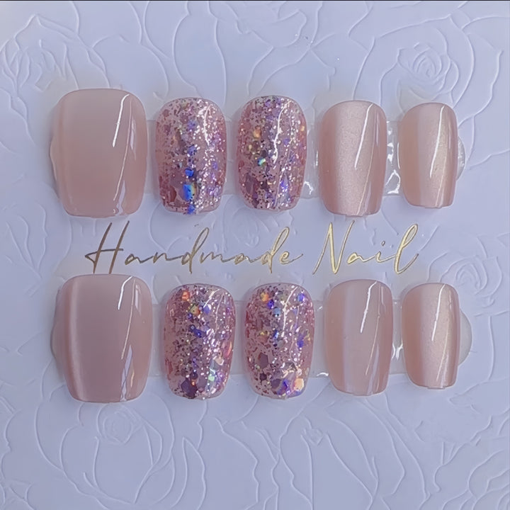 Artistic Press-On Nail Set Stornfield