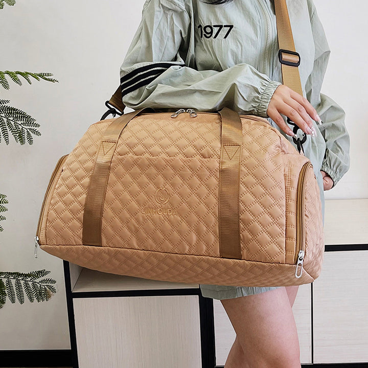 Lightweight Quilted Travel Duffel
