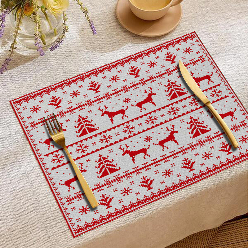 Festive Christmas Themed Table Mat