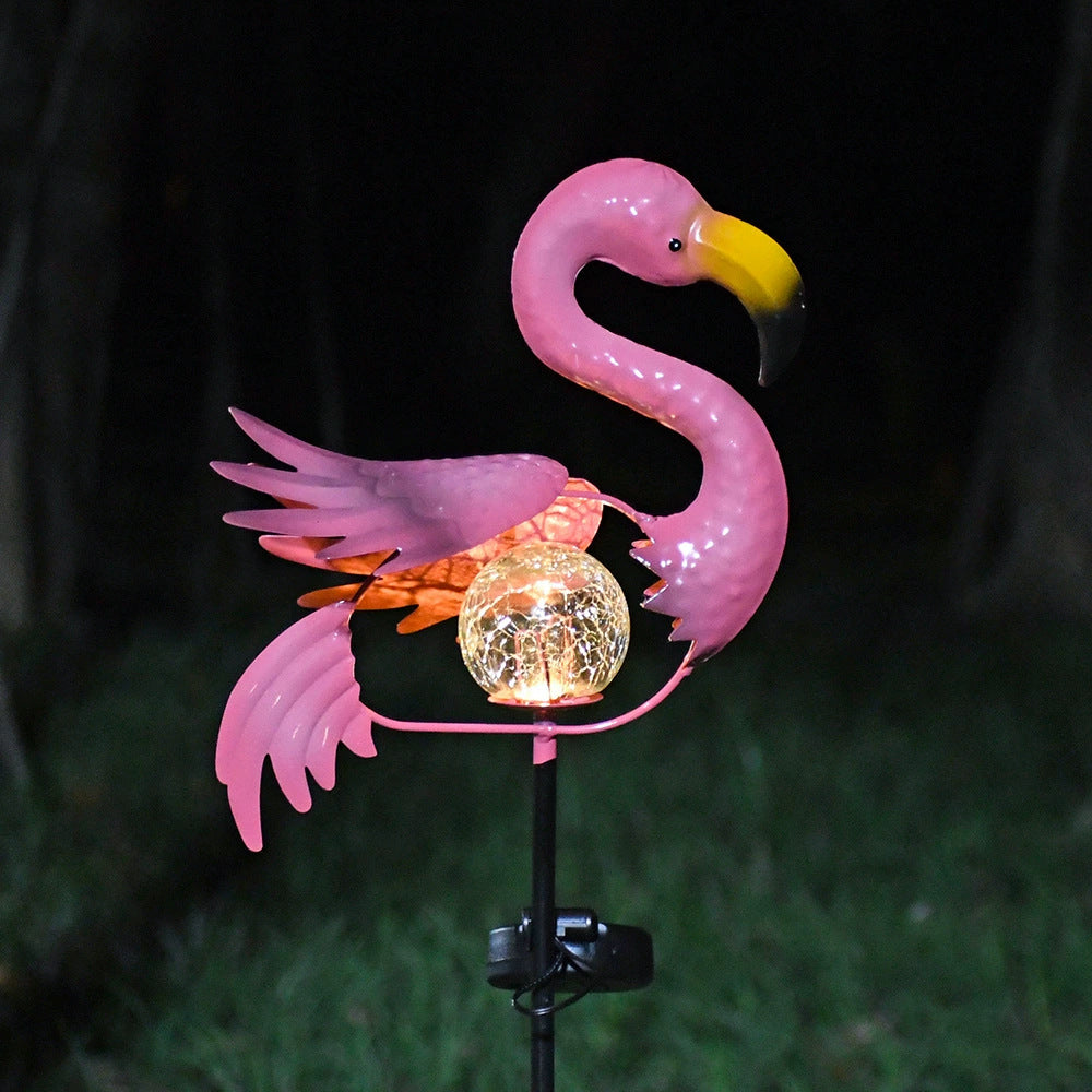 Decorative Metal Peacock Garden Stake Sculpture With Integrated LED Fairy Lights And Weatherproof Outdoor Stake Stornfield