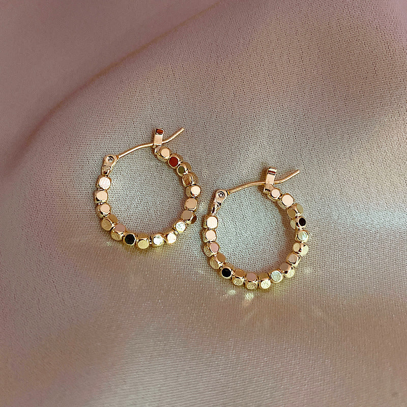 Elegant Hoop Earrings with Sparkling Crystals Stornfield