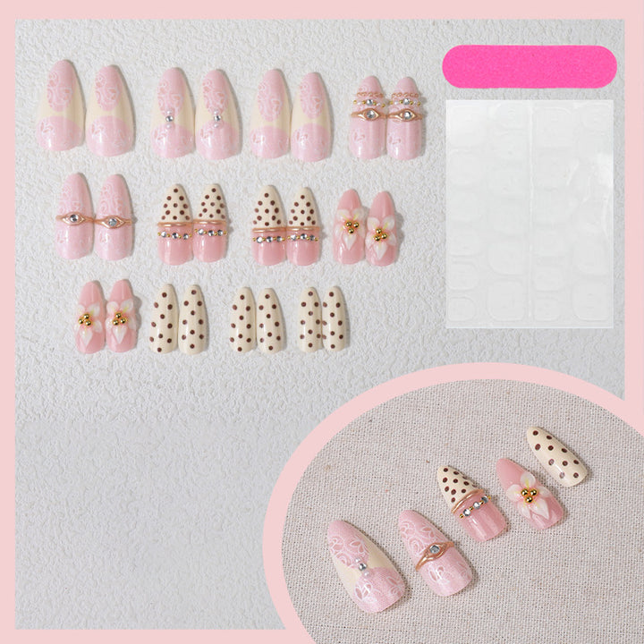 Glamorous Press-On Nail Tips Stornfield
