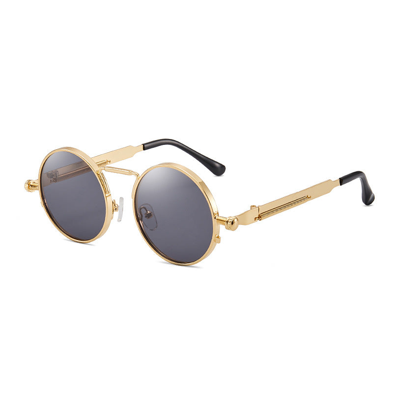 Women elegant round metal glasses Stornfield