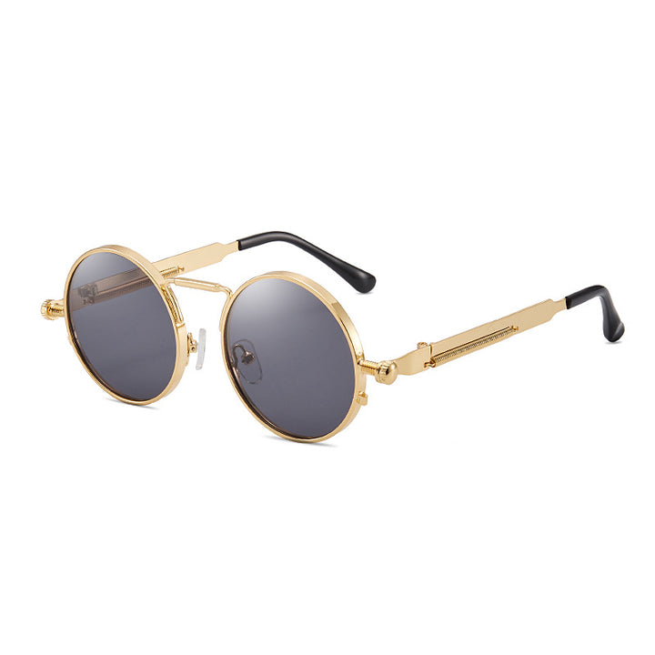 Women elegant round metal glasses Stornfield