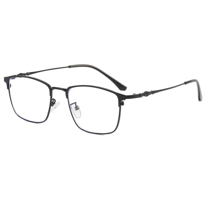 Ladies fashionable square glasses with elegant metal frame Stornfield