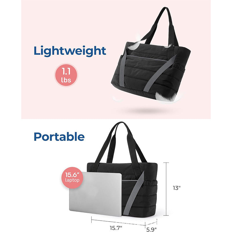 Padded Tote Bag with Structured Design Stornfield