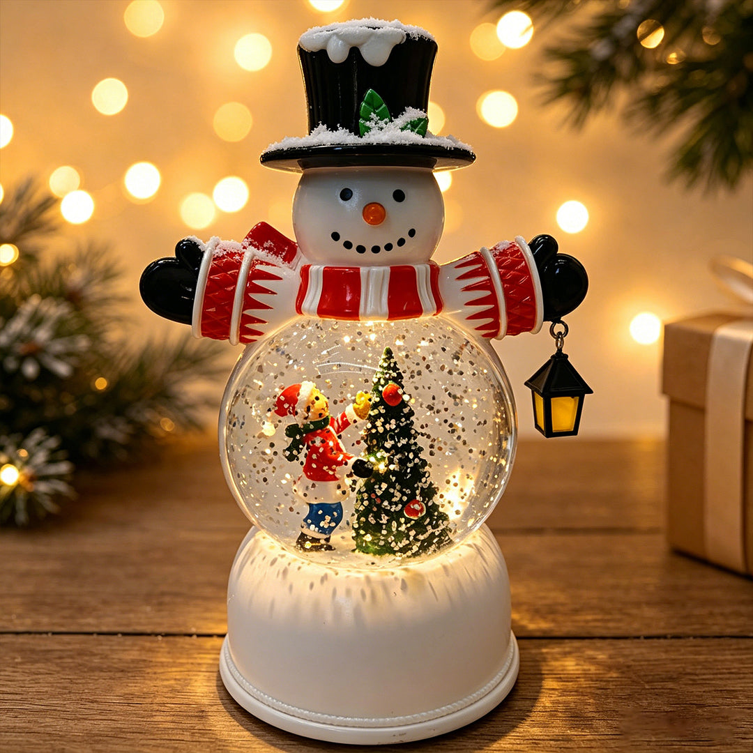 Funny Santa Claus Snow Globe Figure Stornfield