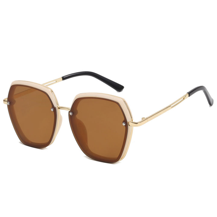 Women's Fashion Oversized Sunglasses with Elegant Frame Structure Stornfield