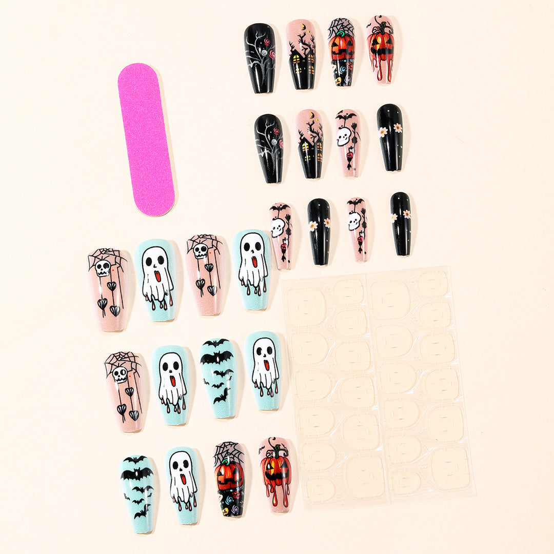 Halloween-Themed 3D Nail Art Extensions Stornfield 1789713260