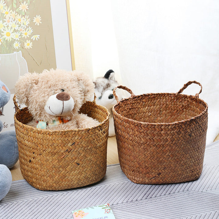 Multi-Functional Handwoven Storage Basket Stornfield