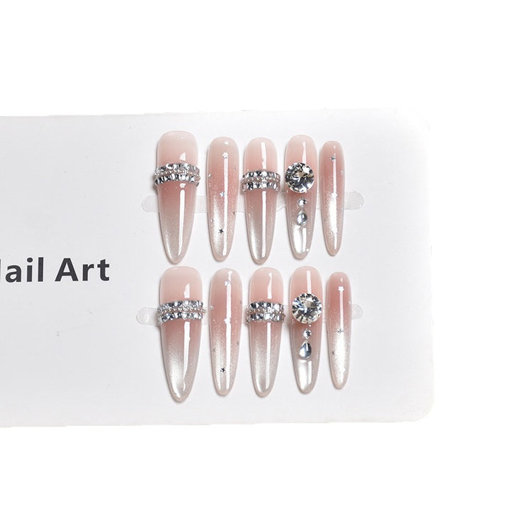 Elegant Floral Design Press-On Nail Extensions Stornfield