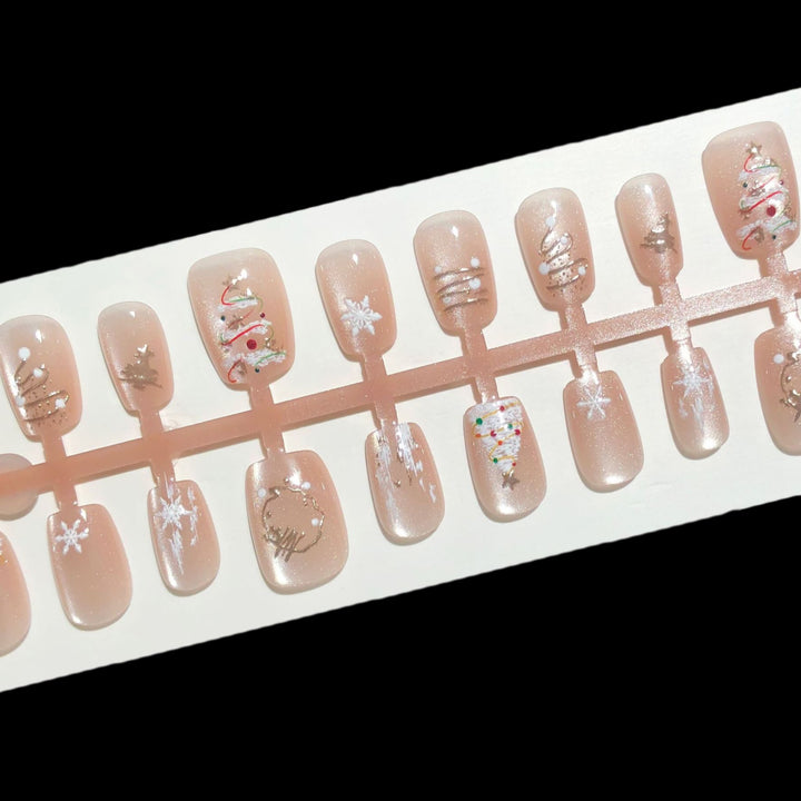 Elegant Ombre Art Press-On Nails
