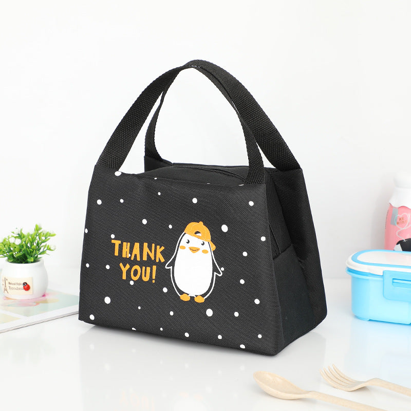 Cute Bear Print Insulated Lunch Bag Stornfield